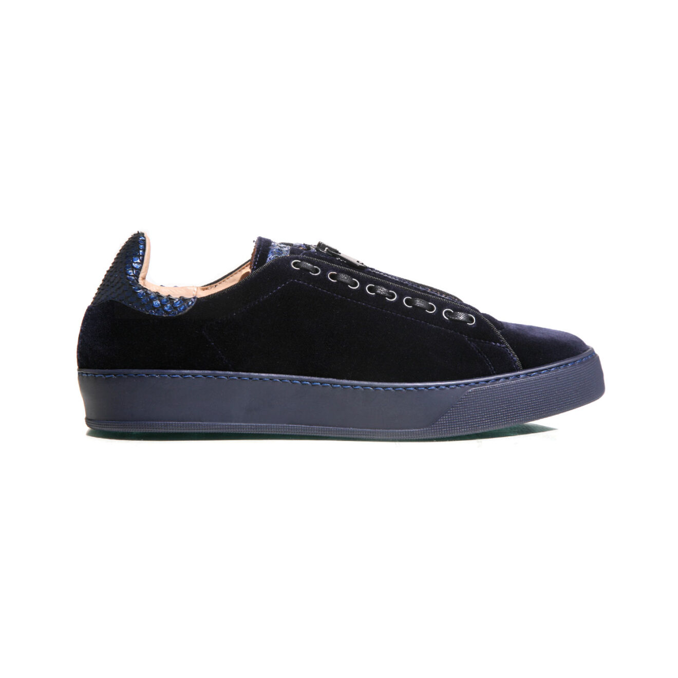 Garry Navy and Navy Velvet